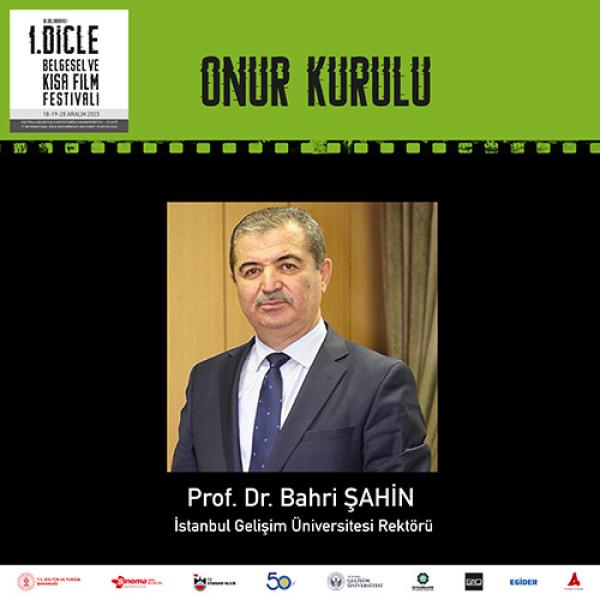 Prof. Dr.  Bahri ŞAHİN / İstanbul Gelişim Üniversitesi Rektörü